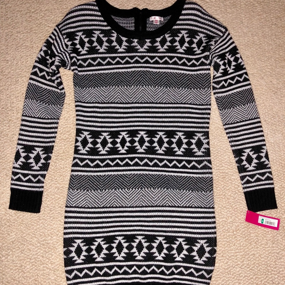 Unworn sweater dress.